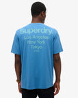 Superdry Core Logo City T-Shirt | Monaco Blue