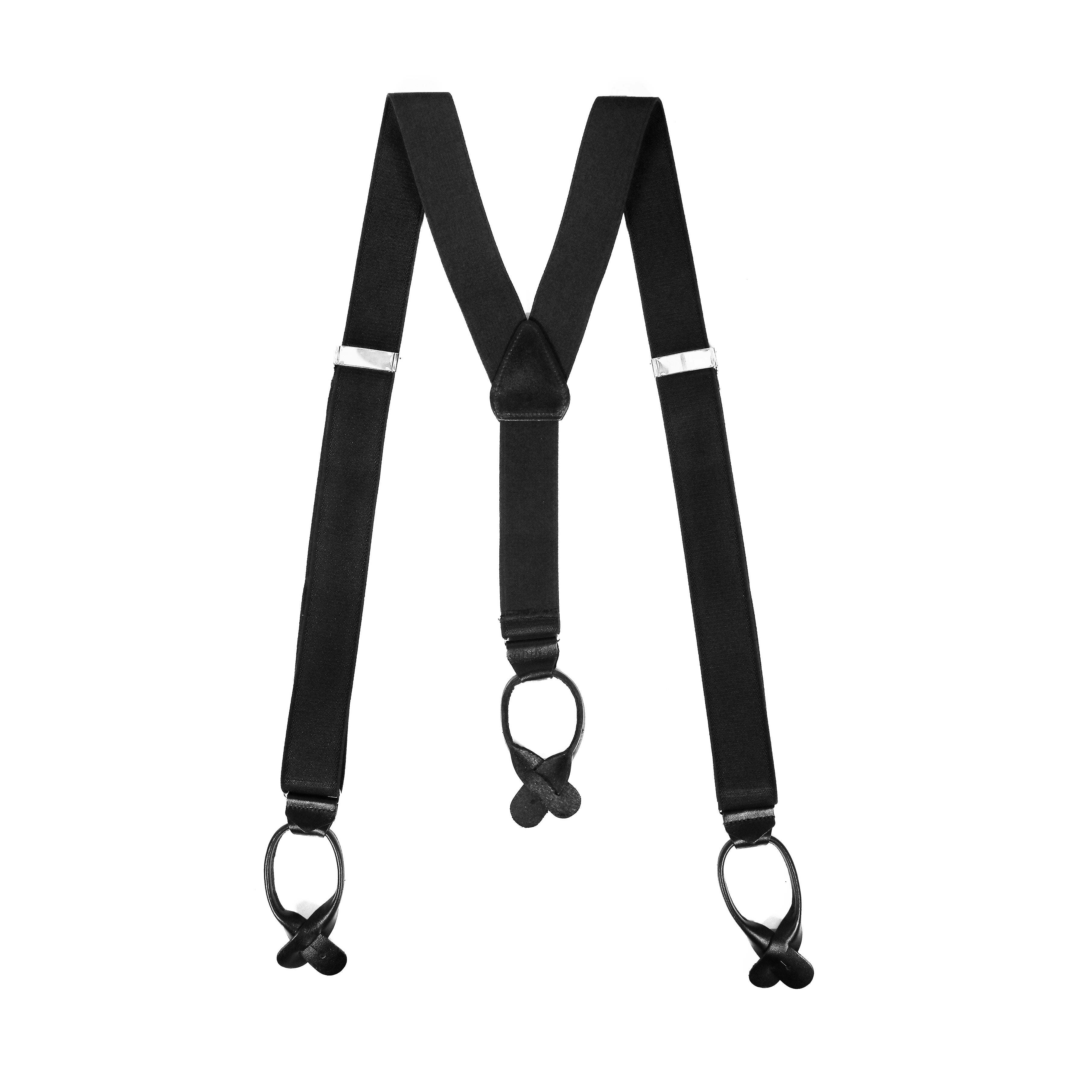 Fellini Leather Back Braces Black LIFE FOR MEN fellini-leather-back-braces-black-life-for-men