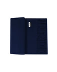 Fellini Italian Wool Scarf | Navy