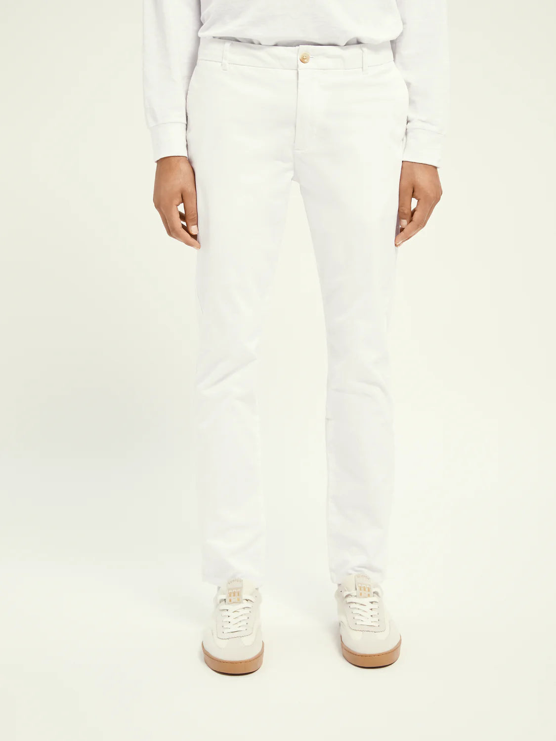 Scotch &amp; Soda Mott Chino | Denim White