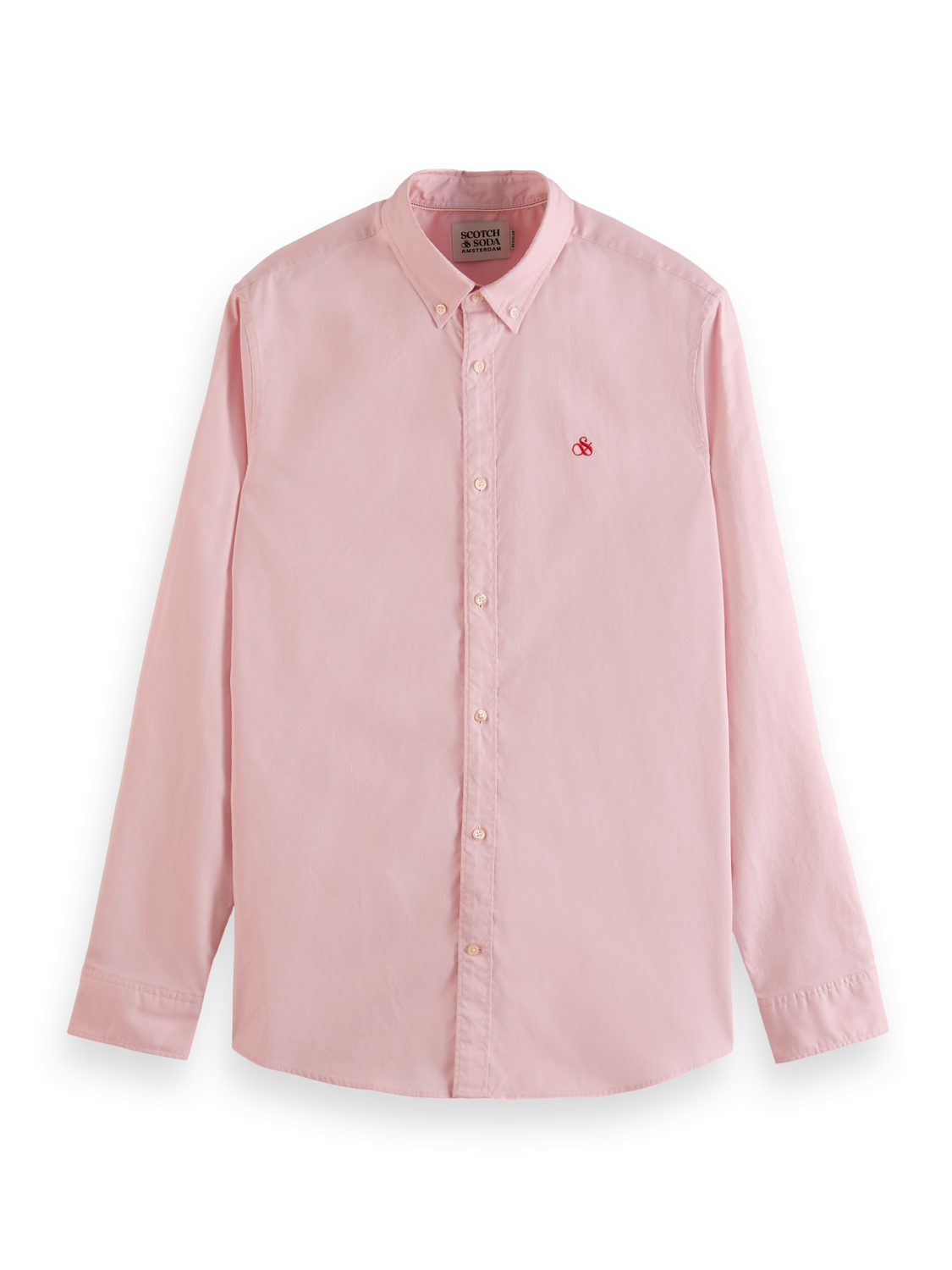 Scotch &amp; Soda Organic Oxford Shirt | Rose