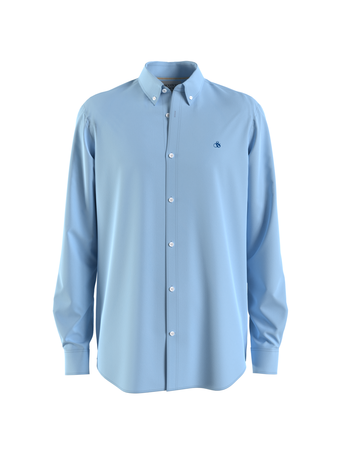 Scotch &amp; Soda Organic Oxford Shirt | Sky