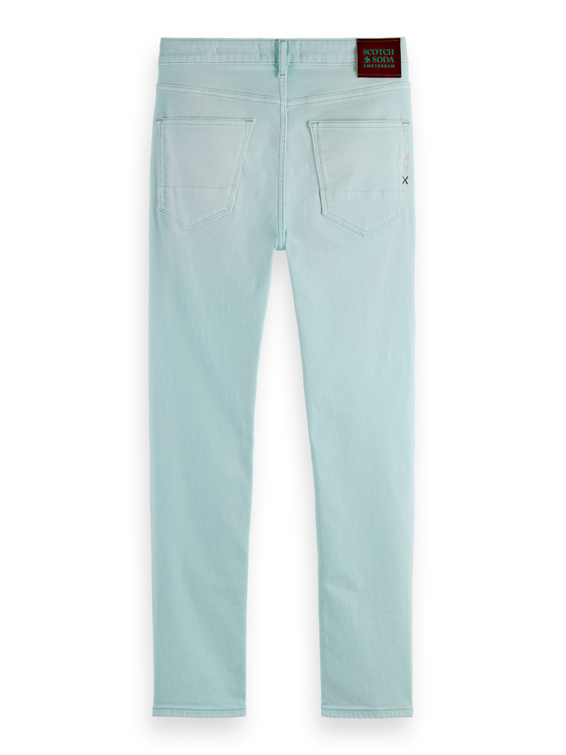 Scotch &amp; Soda Skim Garment Dyed Jean | Mint