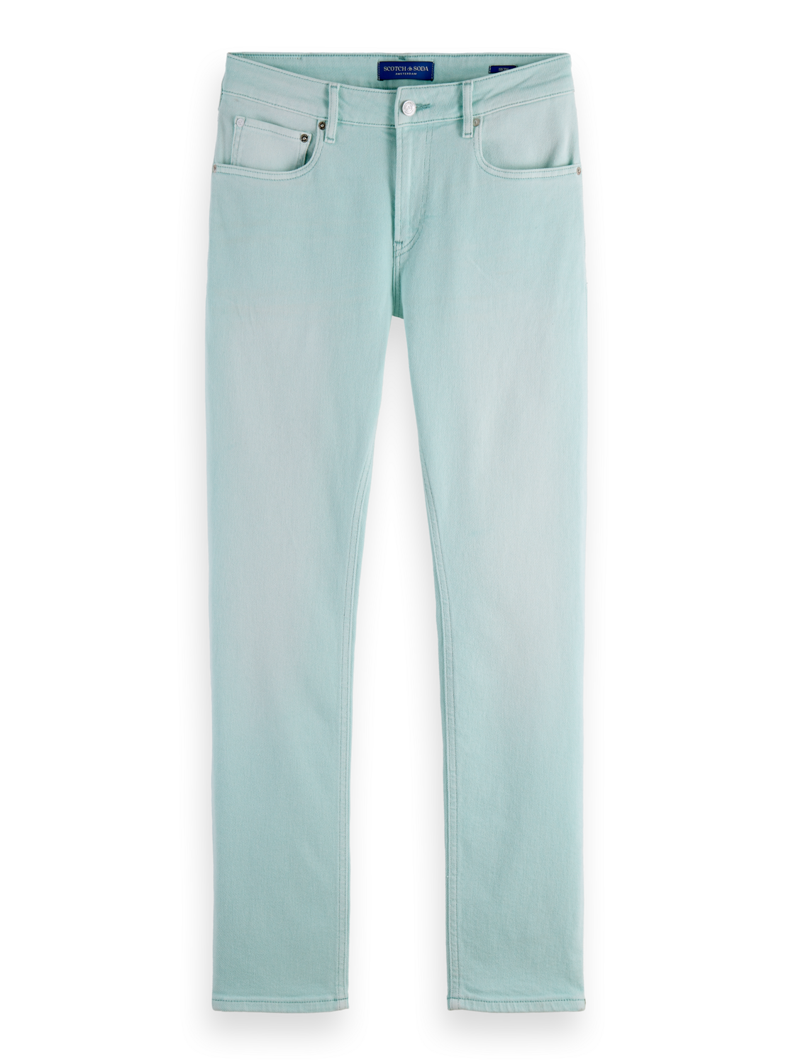 Scotch &amp; Soda Skim Garment Dyed Jean | Mint