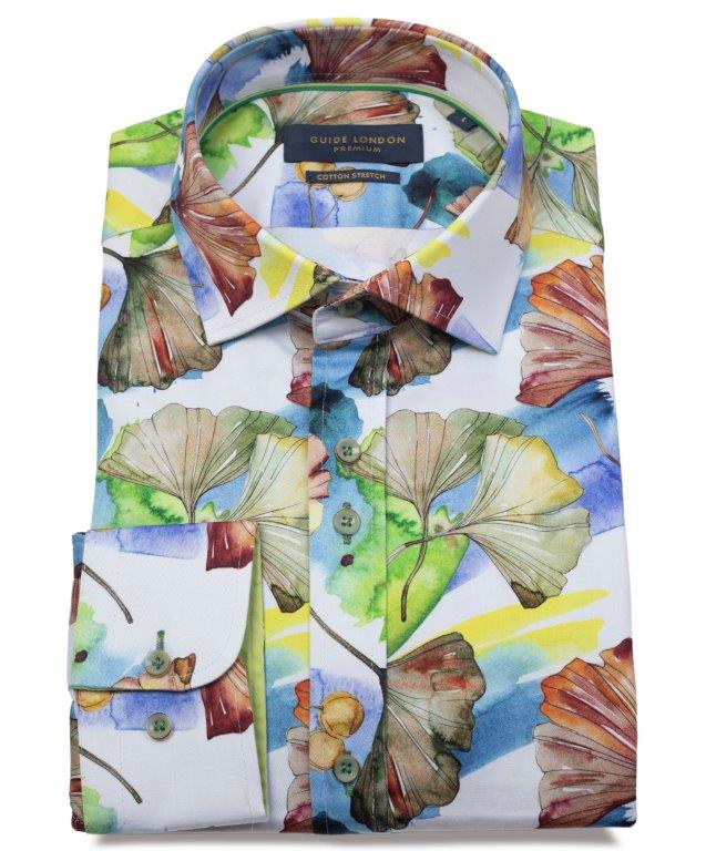 Guide London Ginko Leaves Shirt