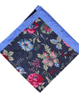 Monti Castello Silk Pocket Square | Spring Garden