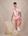A Fish Named Fred Short Sleeve Shirt | Spot the Fish White