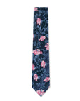 Parisian 1919 Silk Tie | Navy Rose