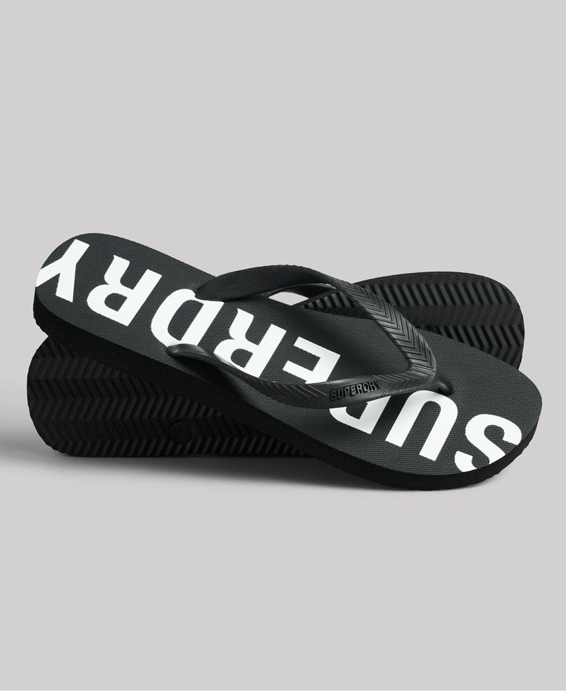 Superdry Code Essential Flip Flops | Black