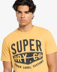 Superdry Copper Label Graphic T-Shirt | Winter Gold