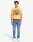 Superdry Copper Label Graphic T-Shirt | Winter Gold