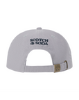 Scotch & Soda Twill Cap | Medium Grey