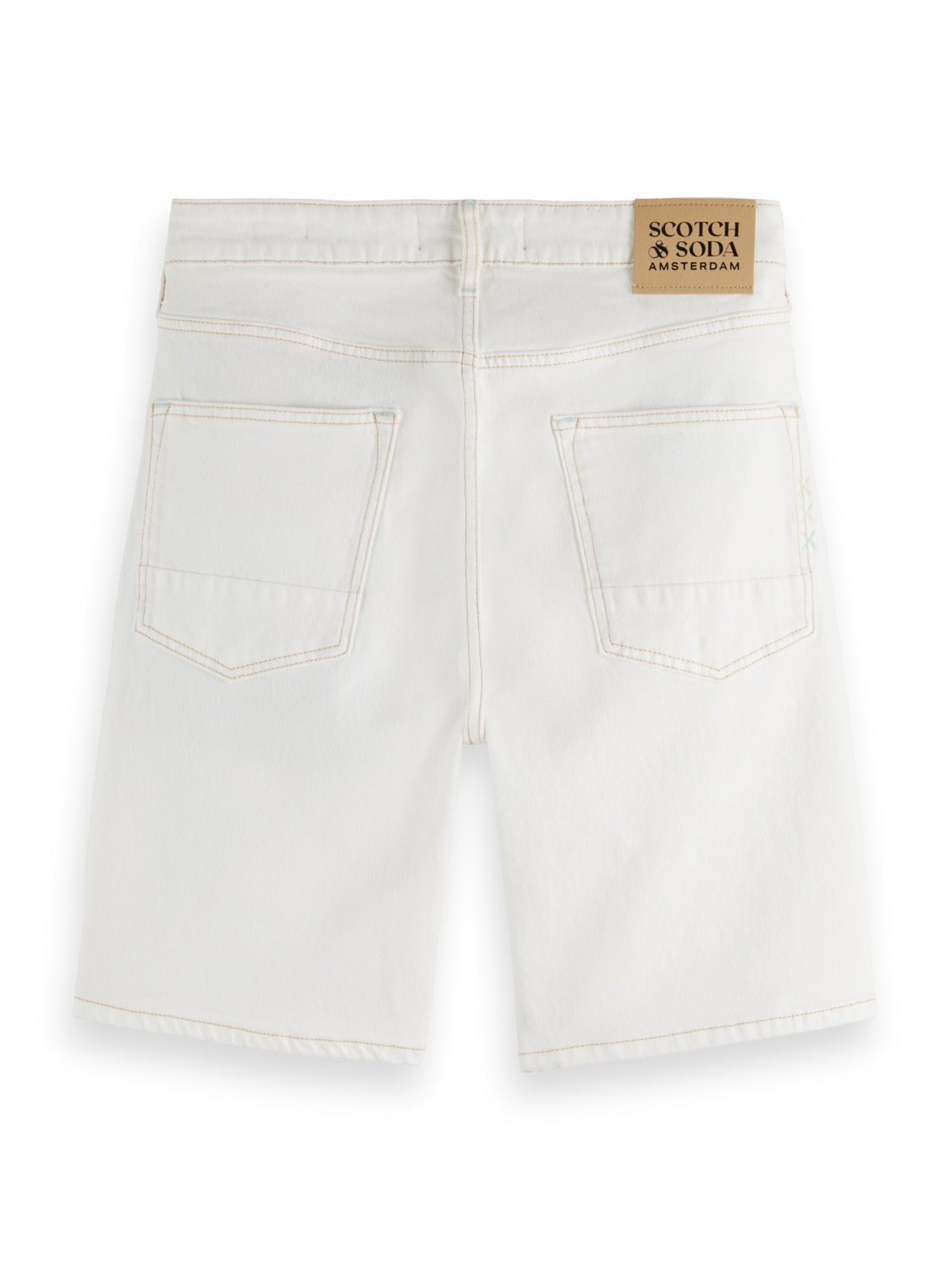 Scotch &amp; Soda Ralston Ecru Denim Short | North Sea