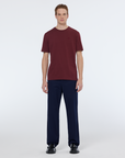 Scotch & Soda Logo T-Shirt | Bordeaux