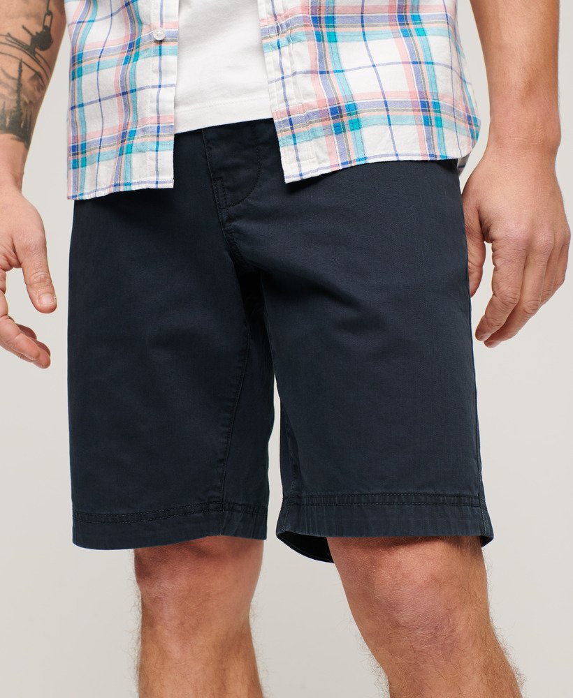 Superdry Officer Chino Shorts | Navy
