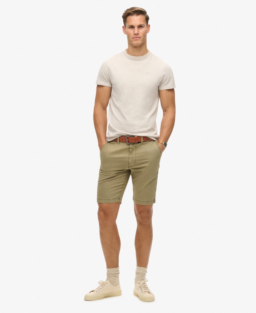 Superdry Officer Chino Shorts | Sage