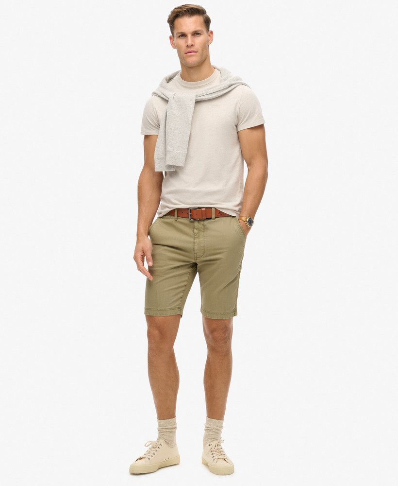Superdry Officer Chino Shorts | Sage