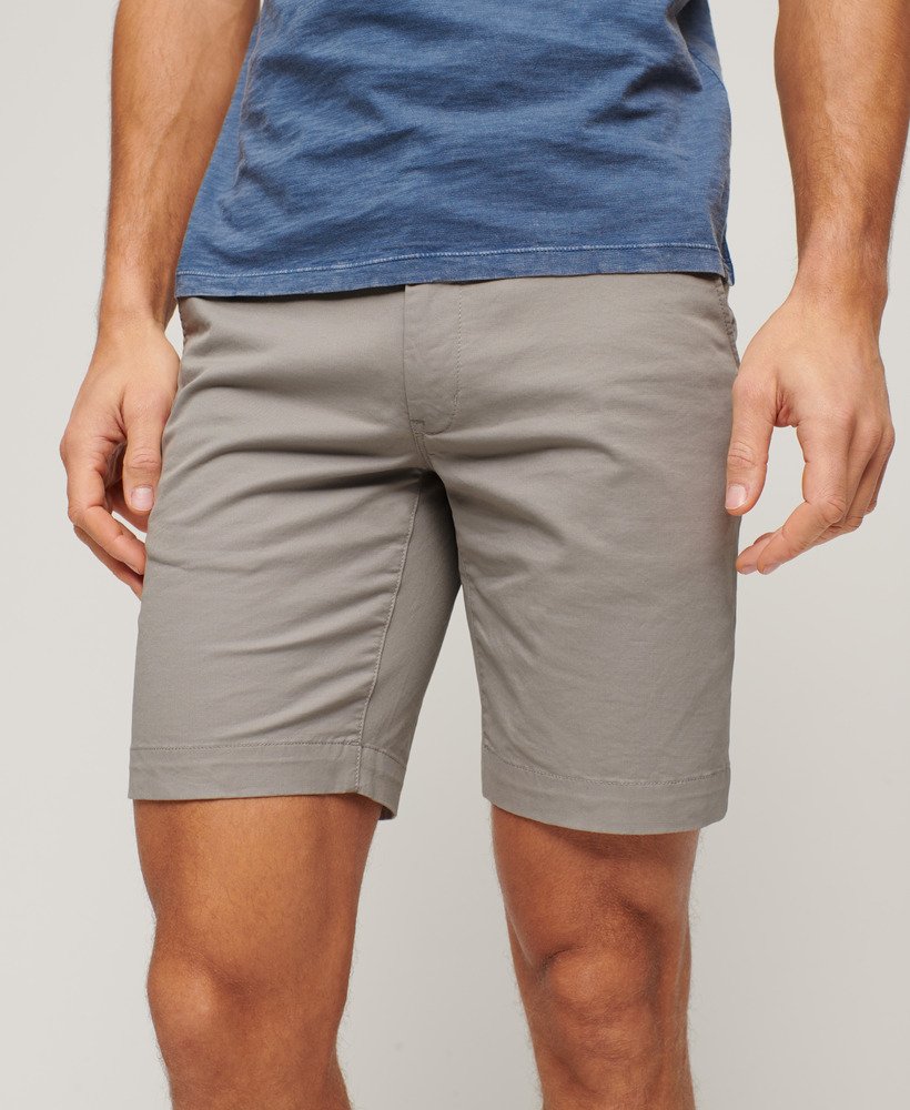 Superdry Chino Shorts | Dove Grey