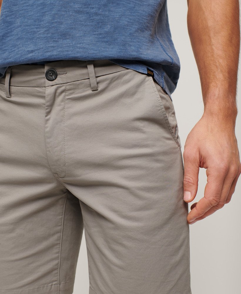 Superdry Chino Shorts | Dove Grey