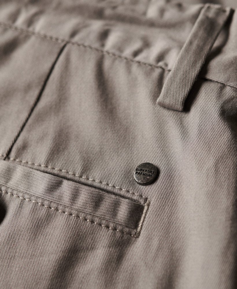 Superdry Chino Shorts | Dove Grey