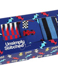 Simply Unstitched Three Pack of Socks | Formula 1