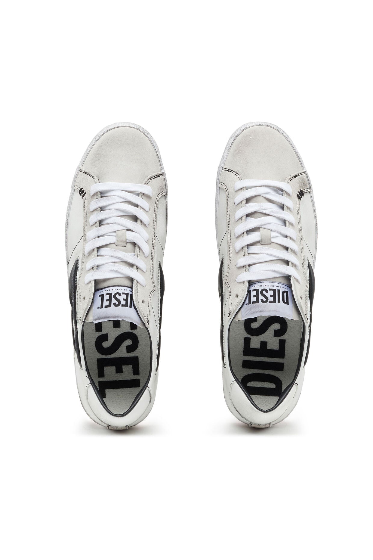 Diesel S-Leroji Low Sneaker | Black &amp; White