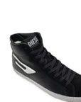 Diesel S-Leroji Mid - High Top Sneaker | Black & White