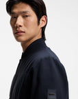 BOSS Skiles Quilted Jacket | Navy