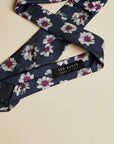 Ted Baker Silk Tie | 7cm Purple Flowers