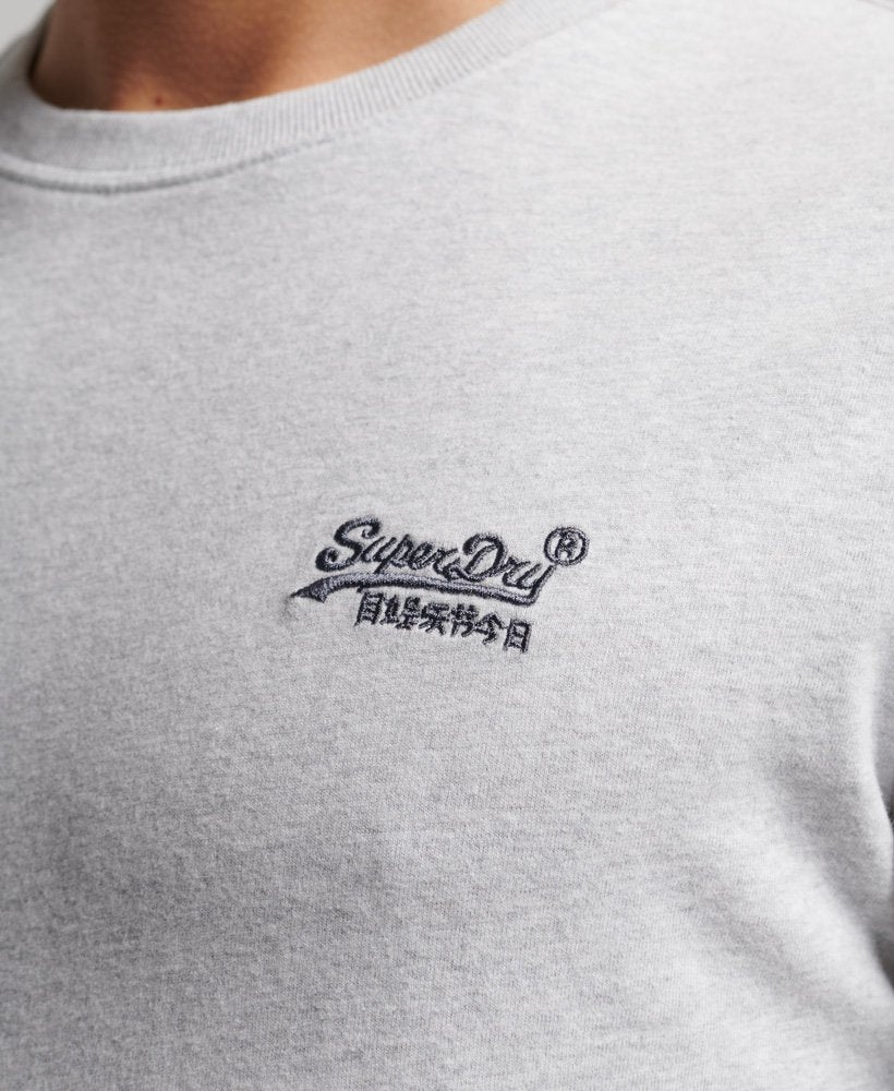 Superdry Vintage Logo Long Sleeve | Glacier Grey