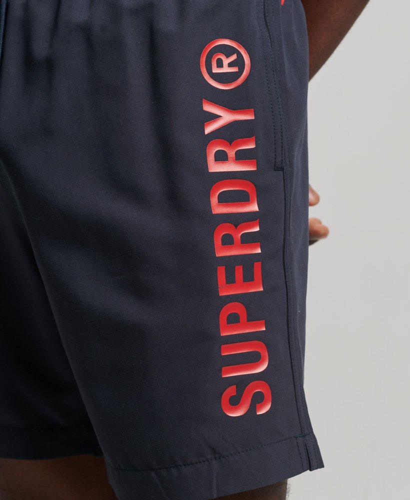 Superdry Core Sport 17 Inch Recycled Swim Shorts | Eclipse Navy