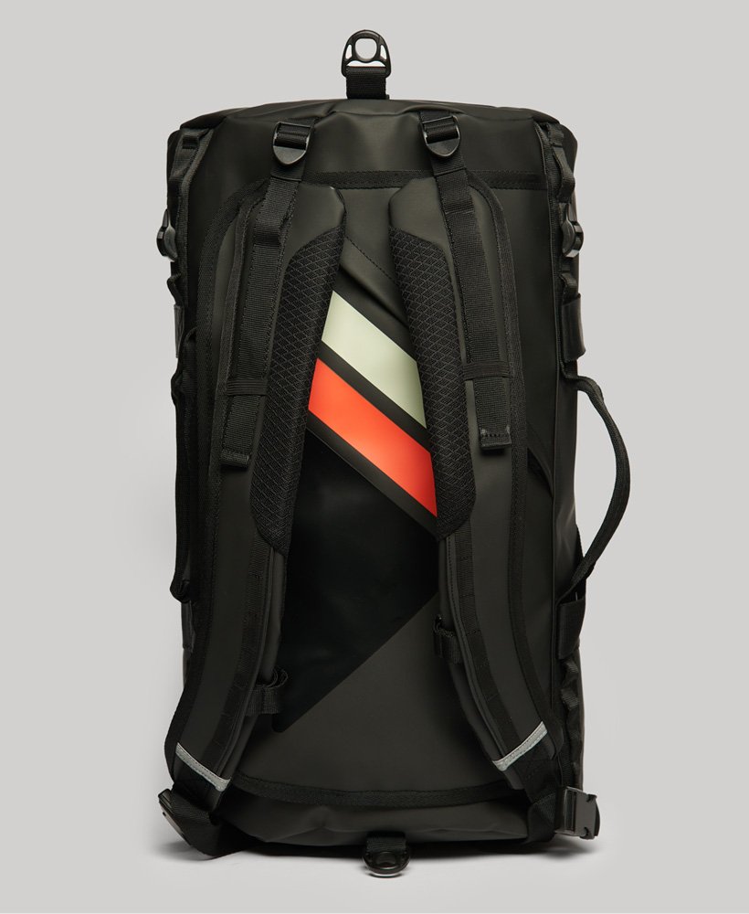 Superdry Tarp Barrel Bag | Black