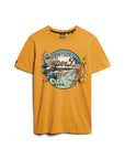 Superdry Japanese Vintage Logo Graphic T-Shirt | Turmeric Tan