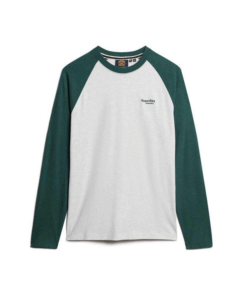 Superdry Baseball Long Sleeve Top | Green