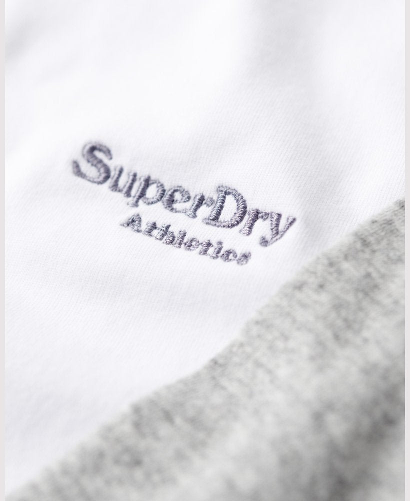 Superdry Baseball Long Sleeve Top | Grey