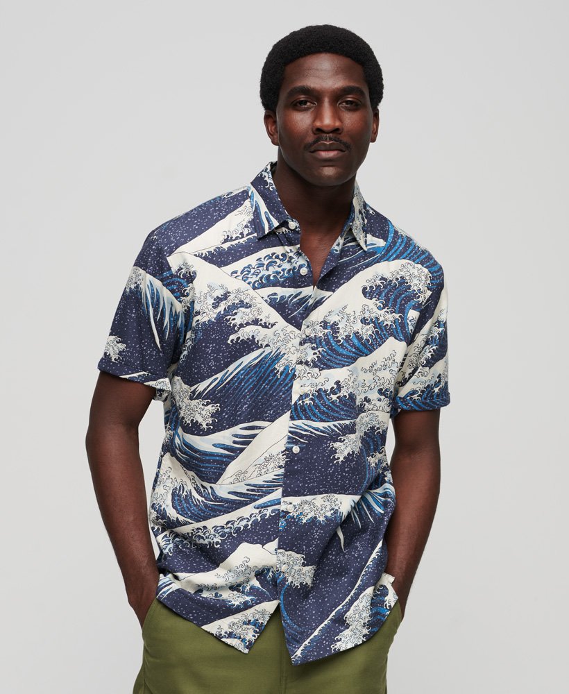 Superdry Vintage Hawaiian Shirt | The Great Wave