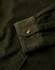 Superdry Trailsman Corduroy Shirt | Dark Moss Green