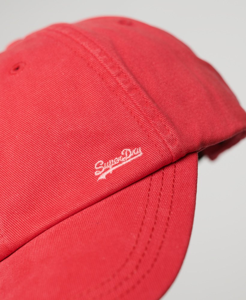 Superdry Vintage Embroidered Cap | Varsity Red