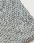 Superdry Knitted Logo Beanie | Light Grey