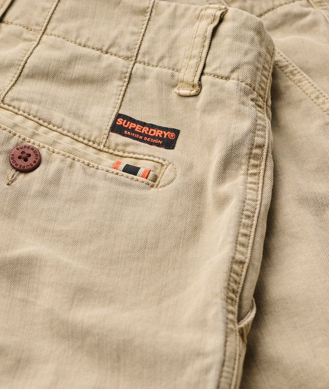 Superdry Vintage International Chino Shorts | Tan