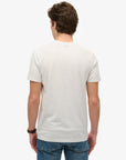 Superdry Japan Stripe Relaxed T-Shirt | Ice Grey Marle