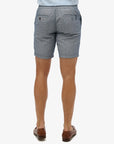 Superdry Merchant Linen Shorts | Navy Stripe