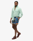 Superdry Hawaiian Print Swim Shorts | Tropical Blues