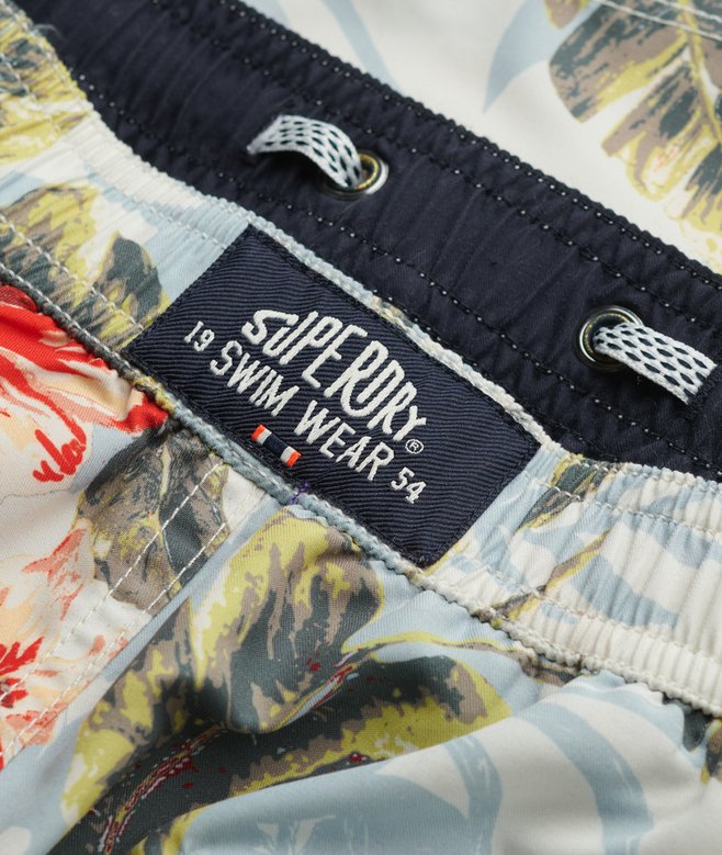 Superdry Hawaiian Print Swim Shorts | Aloha Shadow