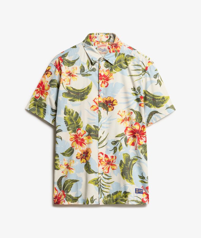 Superdry Hawaiian Printed Shirt | Aloha Shadow