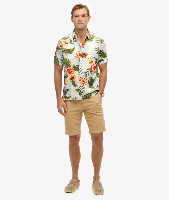Superdry Hawaiian Printed Shirt | Aloha Shadow