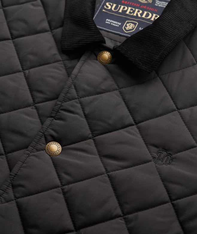 Superdry Quilted Coach Jacket | Black