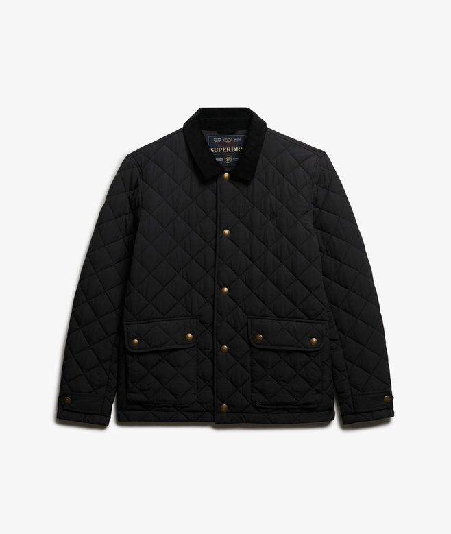 Superdry Quilted Coach Jacket | Black