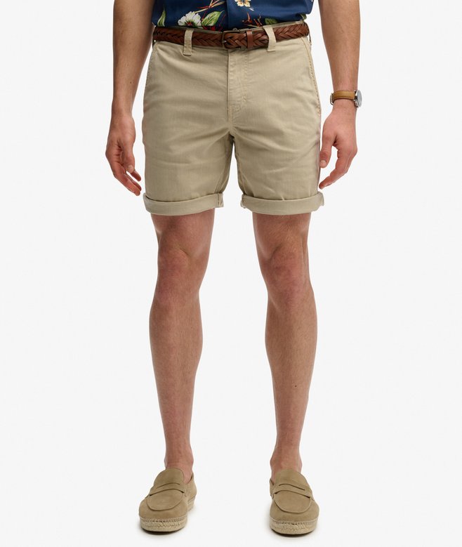 Superdry Utility Chino Shorts | Overcast Beige