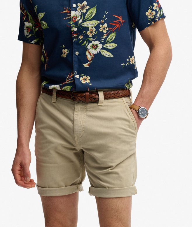 Superdry Utility Chino Shorts | Overcast Beige